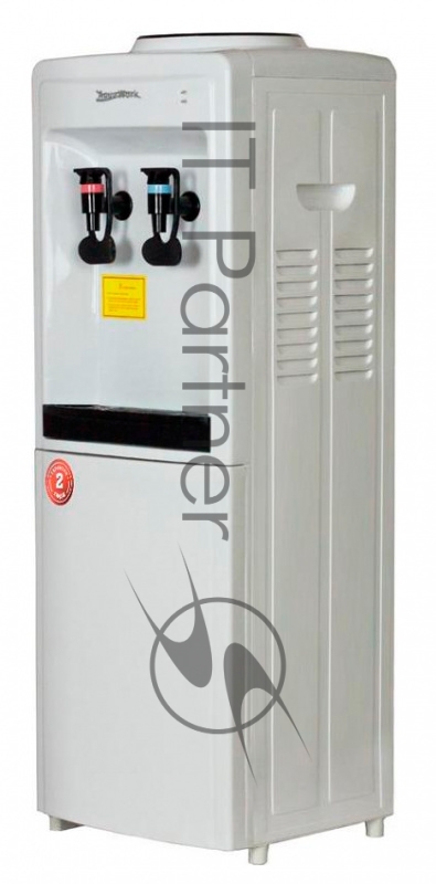 Кулер Aqua Work 0.7-LD/B напольный электронный белый