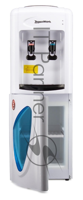 Кулер Aqua Work 0.7LKR напольный белый/черный