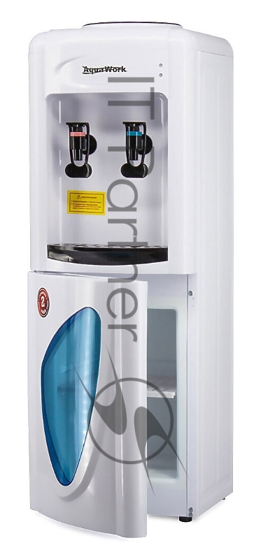 Кулер Aqua Work 0.7LKR напольный белый/черный