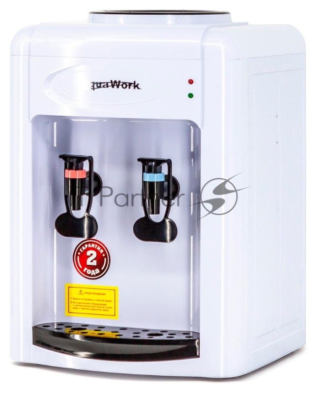 Кулер Aqua Work 0.7-TKR настольный белый/черный