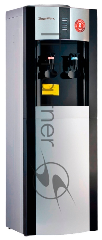 Кулер Aqua Work 16-LD/ЕN напольный электронный черный/серебристый