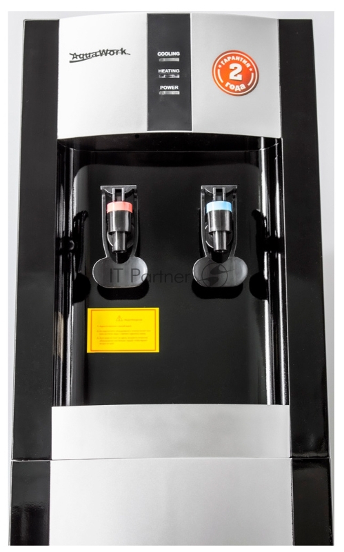 Кулер Aqua Work 16-LD/ЕN напольный электронный черный/серебристый