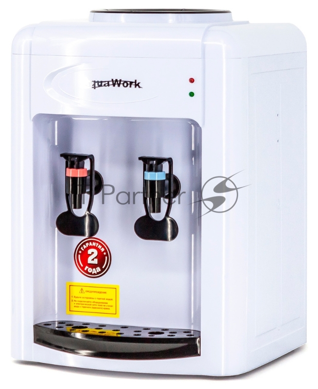 Кулер Aqua Work 0.7-TWR настольный белый/черный