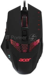 Мышь Acer Nitro NMW810 RGB черный оптическая (4000dpi) USB2.0 (7but)