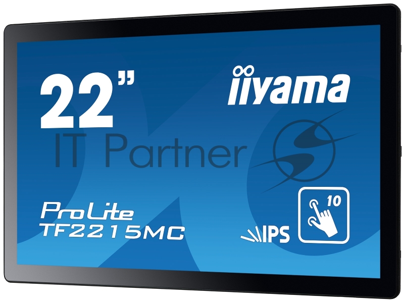 Монитор Iiyama 21.5 ProLite TF2215MC-B2 черный IPS LED 14ms 16:9 HDMI матовая 1000:1 315cd 178гр/178гр 1920x1080 D-Sub DisplayPort FHD USB Touch 4.4кг