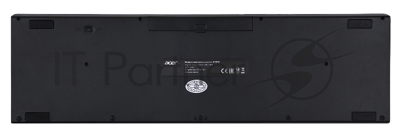 Клавиатура Acer OKR010 черный USB беспроводная slim Multimedia