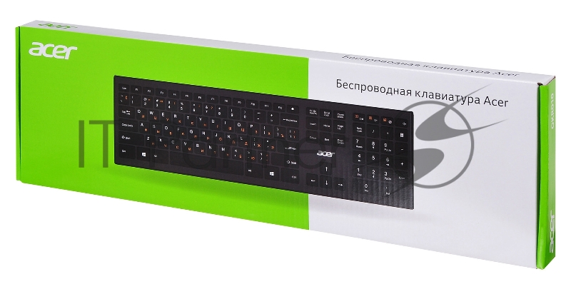 Клавиатура Acer OKR010 черный USB беспроводная slim Multimedia