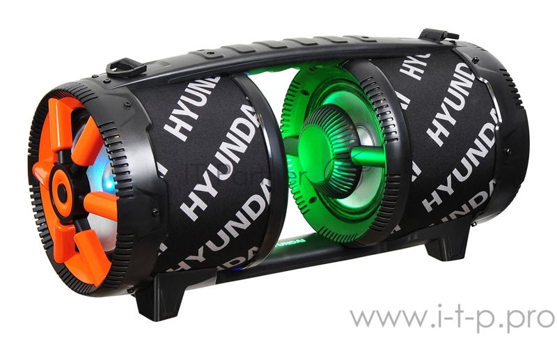 Минисистема Hyundai H-MAC220 черный 45Вт/FM/USB/BT/SD/MMC