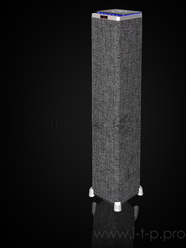 Минисистема Hyundai H-MC320 темно-серый/черный 240Вт/FM/USB/BT