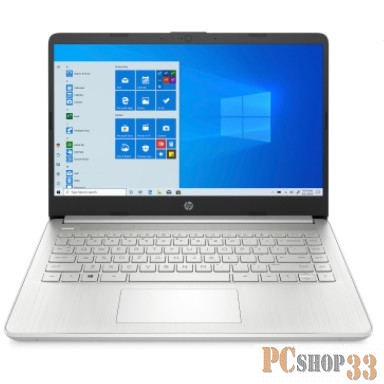 Ноутбук HP14 14s-fq1014ur 14.0 FHD, AMD R5-5500U, 8Gb, 512Gb SSD, no ODD, Win10, серебристый