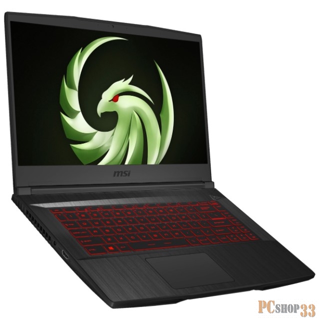 Ноутбук MSI Bravo 15 A4DCR-402XRU 15.6 FHD 60Hz, AMD R5-4600H, 8Gb, 256Gb SSD, no ODD, AMD RX5300M 3Gb, DOS, черный