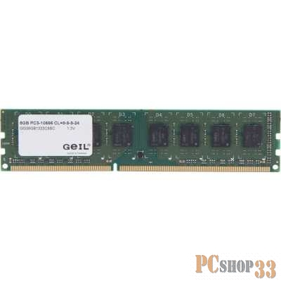 Оперативная память Geil Green Series Long DDR3 8GB PC3 10660 1333MHz