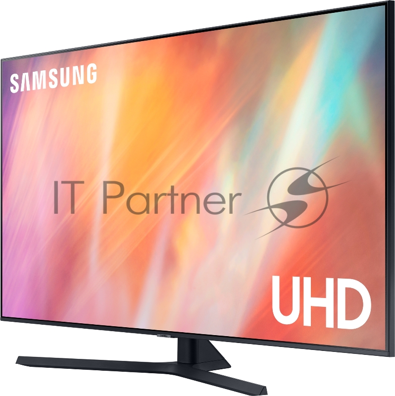 Телевизор ЖК 55 Samsung Телевизор ЖК 55 Samsung/ 55”, Ultra HD, Smart TV, Wi-Fi, Voice, PQI 2000, DVB-T2/C/S2, Bluetooth, CI+(1.4), 20W, 3HDMI, 1USB, TITAN GRAY/BLACK