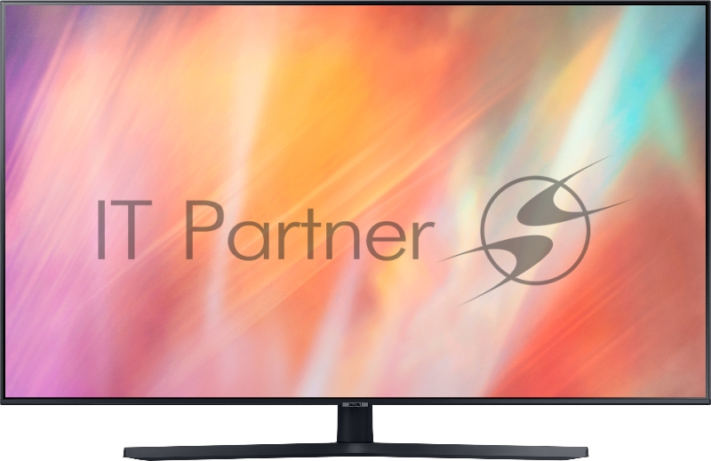 Телевизор ЖК 55 Samsung Телевизор ЖК 55 Samsung/ 55”, Ultra HD, Smart TV, Wi-Fi, Voice, PQI 2000, DVB-T2/C/S2, Bluetooth, CI+(1.4), 20W, 3HDMI, 1USB, TITAN GRAY/BLACK