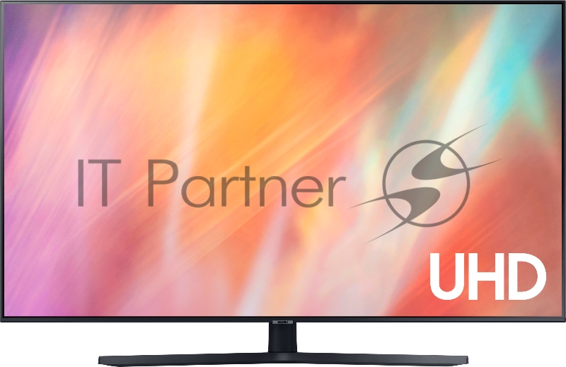 Телевизор ЖК 55 Samsung Телевизор ЖК 55 Samsung/ 55”, Ultra HD, Smart TV, Wi-Fi, Voice, PQI 2000, DVB-T2/C/S2, Bluetooth, CI+(1.4), 20W, 3HDMI, 1USB, TITAN GRAY/BLACK