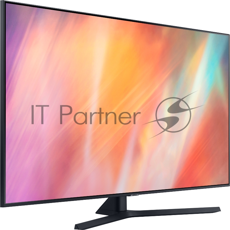 Телевизор ЖК 55 Samsung Телевизор ЖК 55 Samsung/ 55”, Ultra HD, Smart TV, Wi-Fi, Voice, PQI 2000, DVB-T2/C/S2, Bluetooth, CI+(1.4), 20W, 3HDMI, 1USB, TITAN GRAY/BLACK