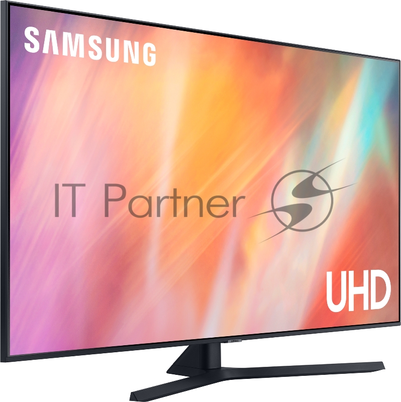 Телевизор ЖК 55 Samsung Телевизор ЖК 55 Samsung/ 55”, Ultra HD, Smart TV, Wi-Fi, Voice, PQI 2000, DVB-T2/C/S2, Bluetooth, CI+(1.4), 20W, 3HDMI, 1USB, TITAN GRAY/BLACK