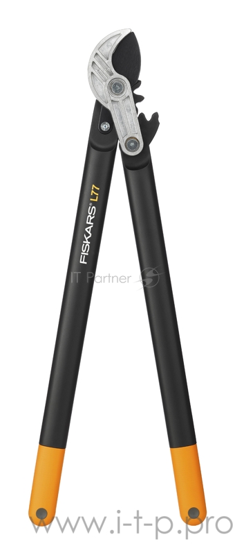 Сучкорез контактный Fiskars PowerGear L77 большой черный/оранжевый (1000583)