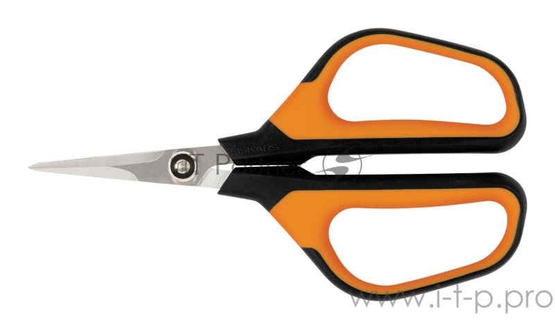 Ножницы для травы Fiskars Solid SP15 черный/оранжевый (1051602)