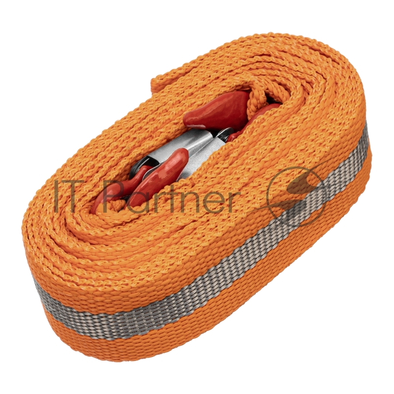 Трос буксировочный STELS 54381 трос буксировочный 5тонн 2 крюка сумка намолнии