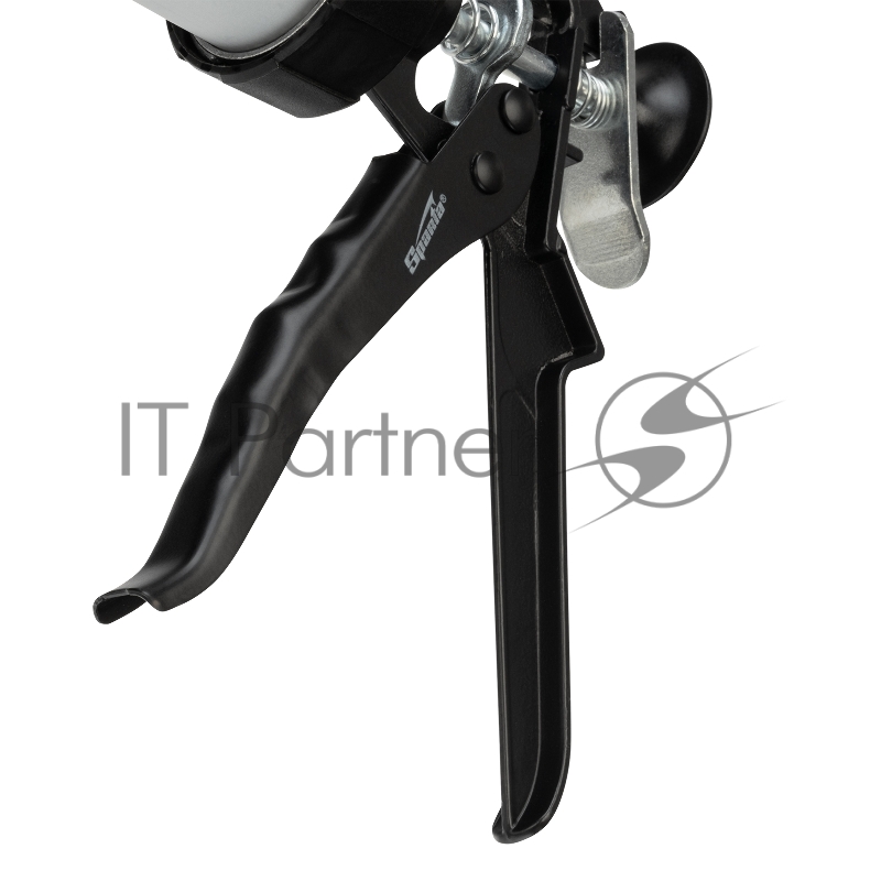 Пистолет для герметика SPARTA 886475 400мл закрытый алюминиевый корпус круглый шток 8 мм