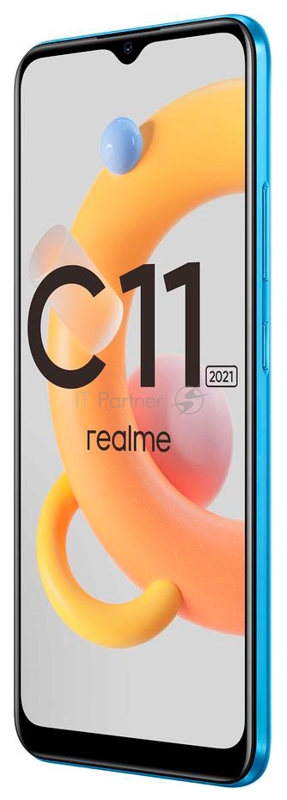 Смартфон Realme C11 2021 32Gb 2Gb синий моноблок 3G 4G 2Sim 6.52 720x1600 Android 11 8Mpix 802.11 b/g/n NFC GPS GSM900/1800 GSM1900 MP3 microSD max256Gb