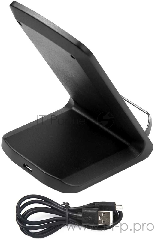 Беспроводное зар./устр. Redline Qi-12 1.1A универсальное кабель USB Type C черный (УТ000021138)