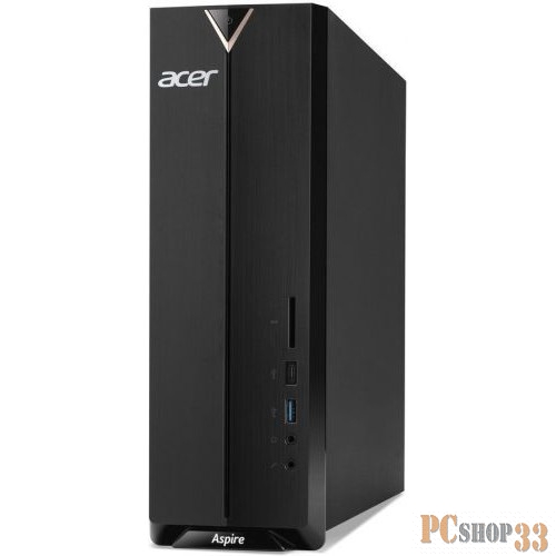 ПК Acer Aspire XC-895 SFF i5 10400 (2.9)/8Gb/1Tb 7.2k/SSD256Gb/UHDG 630/CR/Windows 10/GbitEth/180W/черный