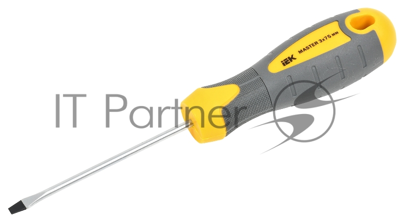 Отвертка шлицевая Master 3х75мм IEK TSC-1SL-375