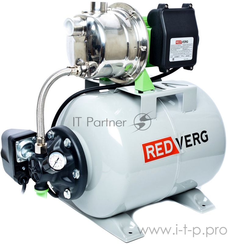 Насосная станция центробежный RedVerg RD-SPS100/24L 1000Вт 4800л/час