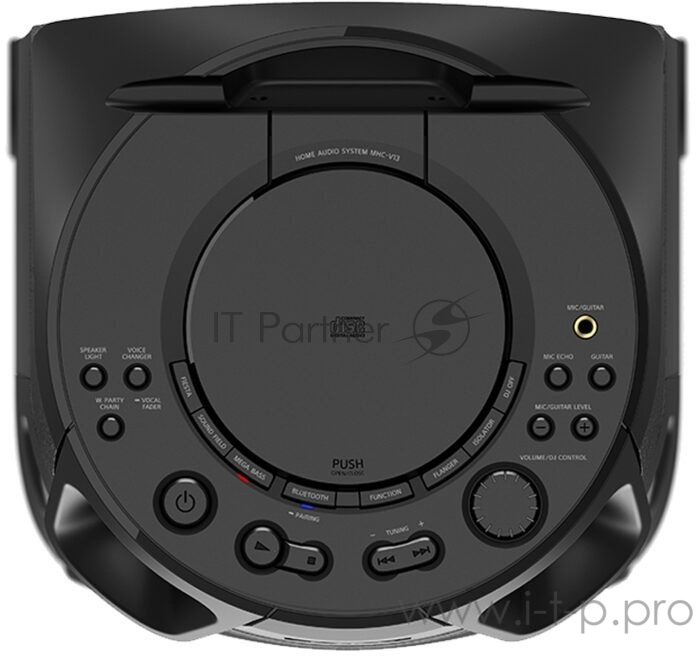 Минисистема Sony MHC-V13 черный/CD/CDRW/FM/USB/BT