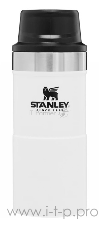 Термокружка Stanley Classic Trigger Action 0.25л. белый картонная коробка (10-09849-011)
