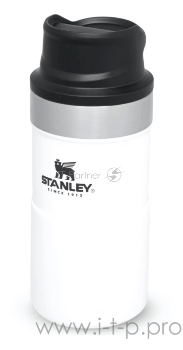 Термокружка Stanley Classic Trigger Action 0.25л. белый картонная коробка (10-09849-011)