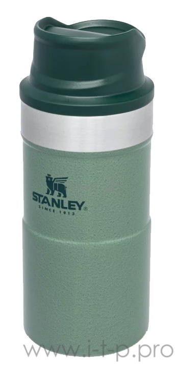 Термокружка Stanley Classic Trigger Action 0.25л. зеленый картонная коробка (10-09849-009)