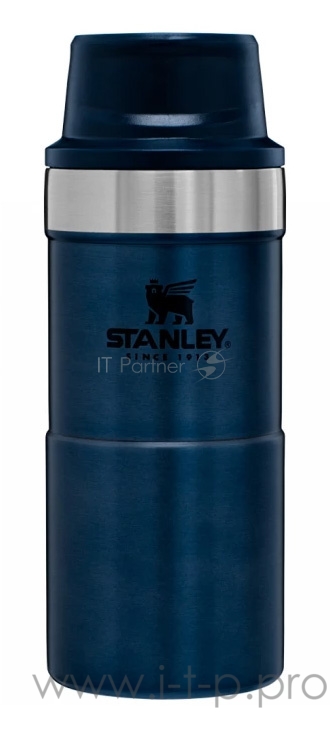 Термокружка Stanley Classic Trigger Action 0.25л. синий картонная коробка (10-09849-012)