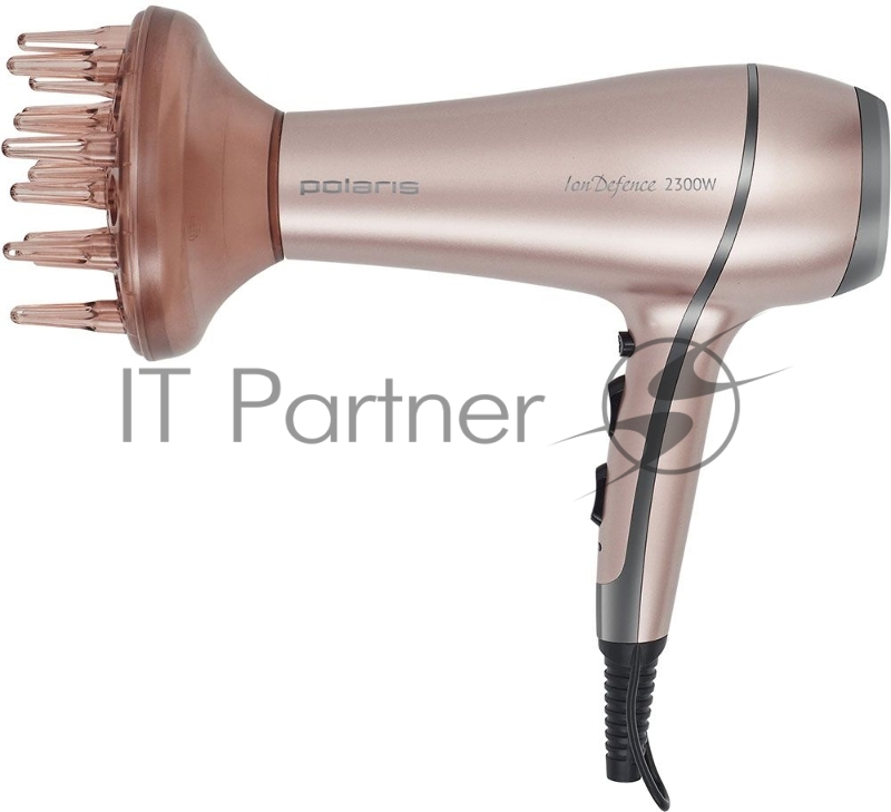 Фен Polaris PHD 2355 TDi 2300Вт розовое золото