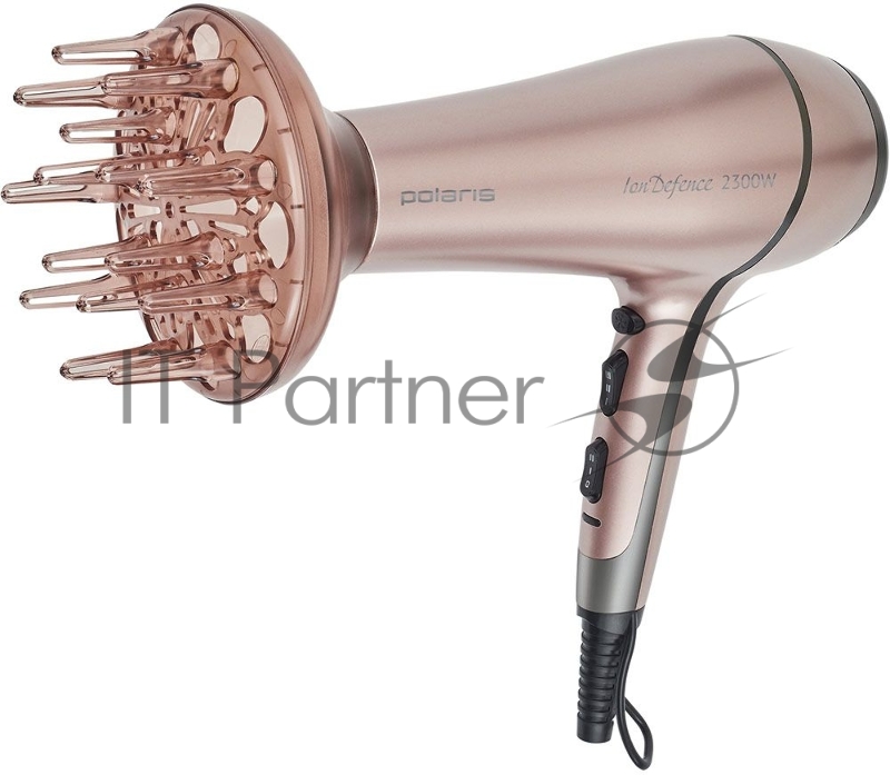 Фен Polaris PHD 2355 TDi 2300Вт розовое золото