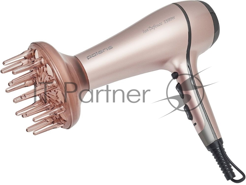 Фен Polaris PHD 2355 TDi 2300Вт розовое золото