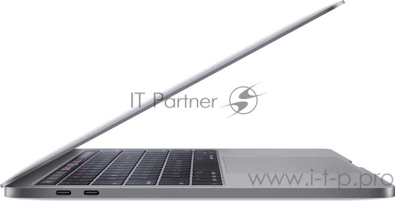 Ноутбук Apple 13-inch MacBook Pro with Touch Bar - Space Gray/2.3GHz quad-core 10th-generation Intel Core i7 (TB up to 4.1GHz)/32GB 3733MHz LPDDR4X memory/2TB PCIe-based SSD/Intel Iris Plus Graphics