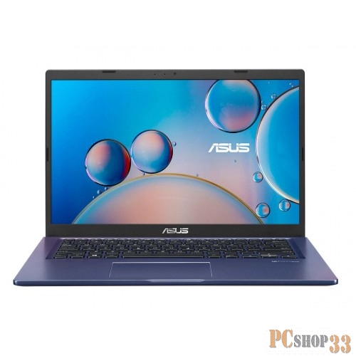 Ноутбук ASUS X415JA-EK220T Q1 14(1920x1080 (матовый))/Intel Core i5 1035G1(1Ghz)/8192Mb/256PCISSDG UHD Graphics/Cam/BT/WiFi/war 1y/1.6kg/Peacock Blue/W10