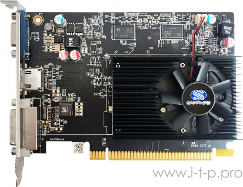 Видеокарта Sapphire PCI-E 11216-35-20G R7 240 4G boost AMD Radeon R7 240 4096Mb 128 DDR3 780/3600 DVIx1/HDMIx1/CRTx1/HDCP lite