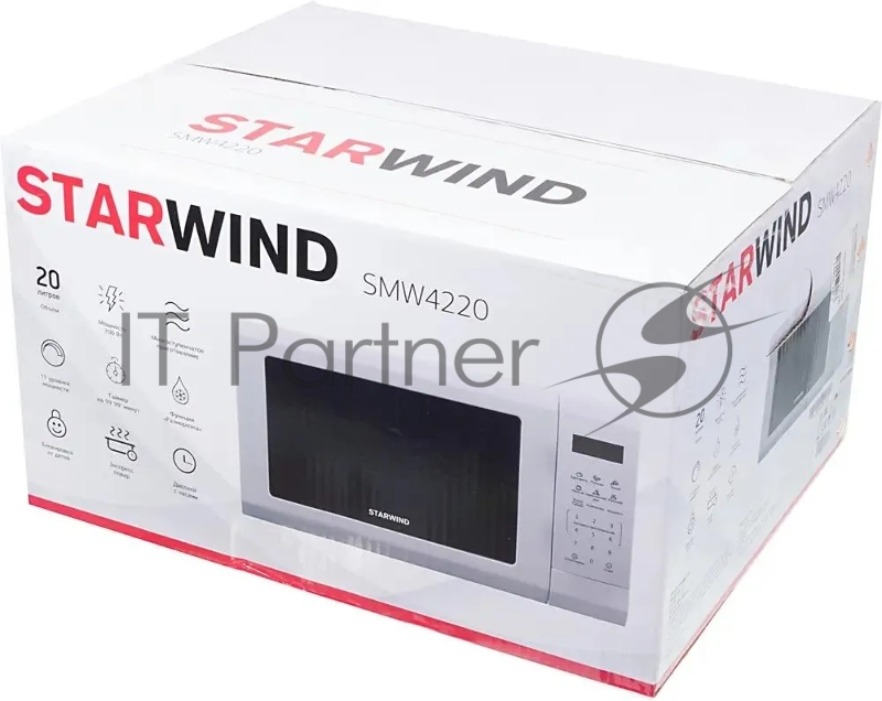 Микроволновая Печь Starwind SMW4220 20л. 700Вт белый