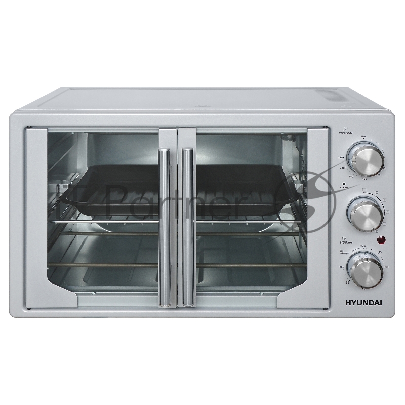 Мини-печь Hyundai MIO-HY052 42л. 1500Вт серебристый