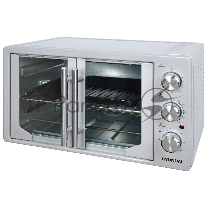 Мини-печь Hyundai MIO-HY052 42л. 1500Вт серебристый