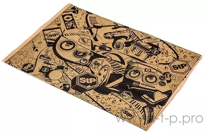 Виброизоляция Stp Gold 2,3 New (компл.:10шт) 470x750x2.3мм