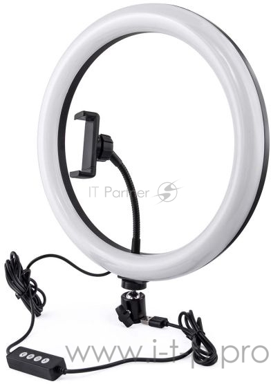 Штатив Rekam RL-31 LED Kit универсальный черный алюминиевый сплав+пластик (1460гр.)