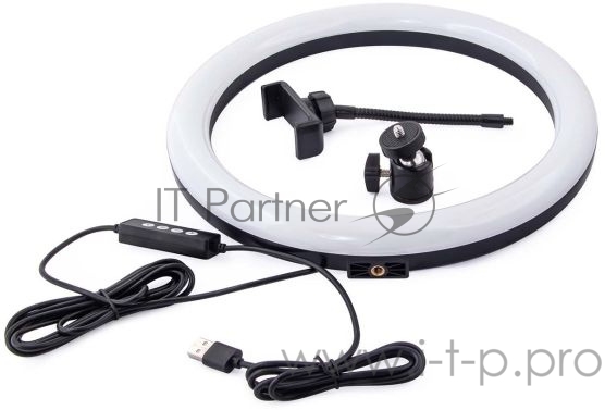 Штатив Rekam RL-31 LED Kit универсальный черный алюминиевый сплав+пластик (1460гр.)