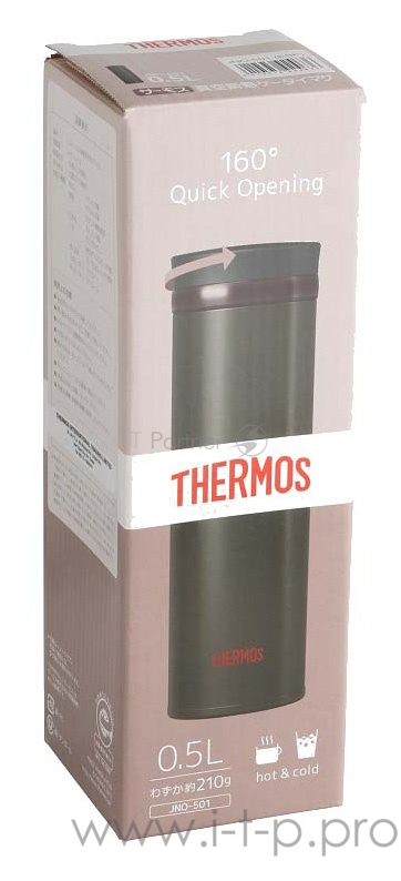 Термос для напитков Thermos JNO-501-ESP 0.5л. стальной картонная коробка (924636)