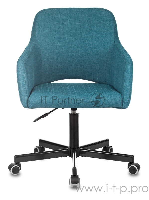 Кресло Бюрократ CH-380M сердитое море 38-415 крестовина металл
