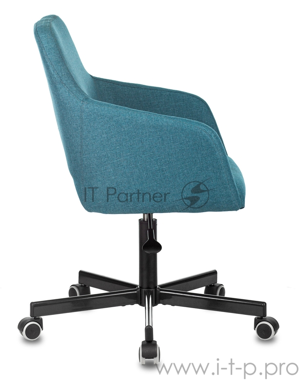 Кресло Бюрократ CH-380M сердитое море 38-415 крестовина металл